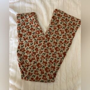 Urban Outfitters floral wide leg pant - Size XS